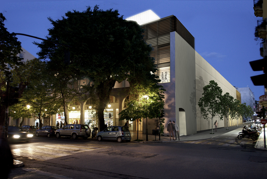 MUNICIPAL THEATRE OF CORFU AND PUBLIC SQUARE REDEVELOPMENT-chris tesssas